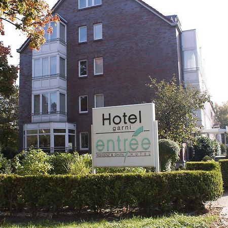 Entree Gross Borstel Garni Hotel Hamburg Exterior photo